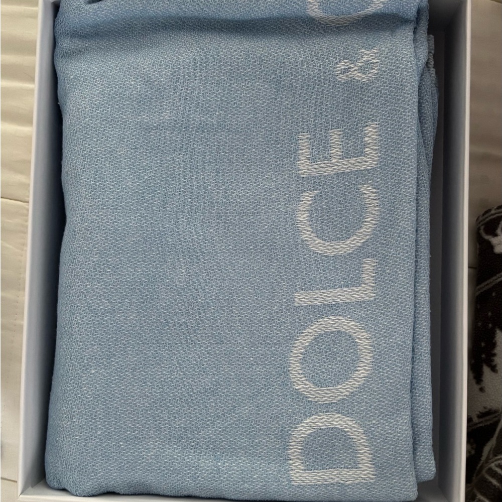Dolce & Gabbana Light Blue Beach Towel